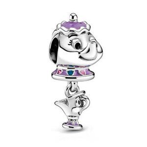 925 Silver Mrs Potts & Chip Charm